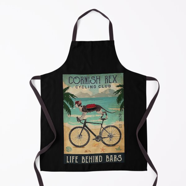Item preview, Cycling Club Cornish Rex cat gift designed and sold by Douglafa.