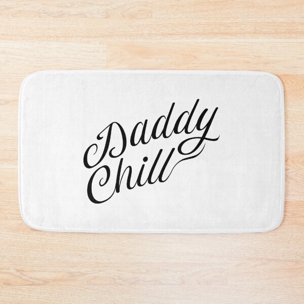 Item preview, Daddy Chill Cursive - Black designed and sold by GorsskyVlogs.
