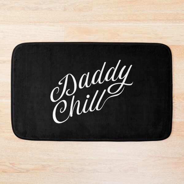 Item preview, Daddy Chill Cursive - White designed and sold by GorsskyVlogs.