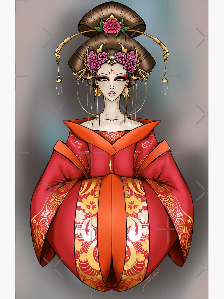 "Empress" Sticker by solarartdesigns Redbubble