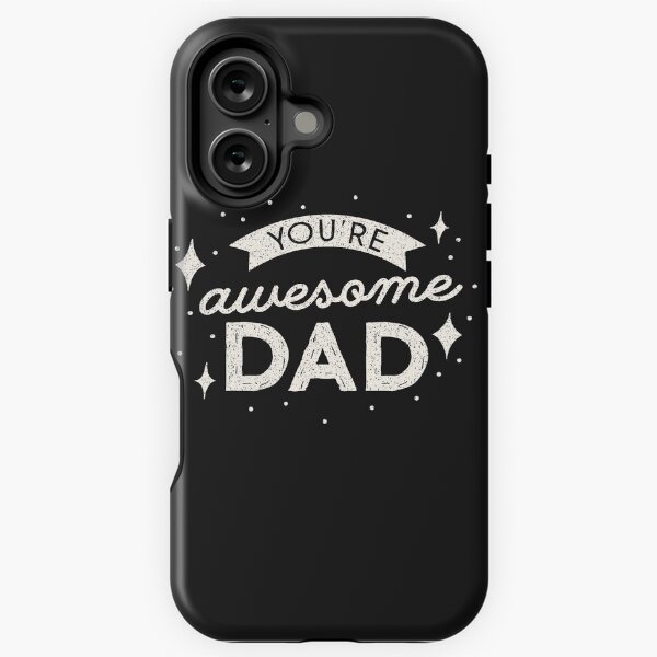 Vista previa del artículo con la obra «Eres increíble papá», diseñado y vendido por aartidote.