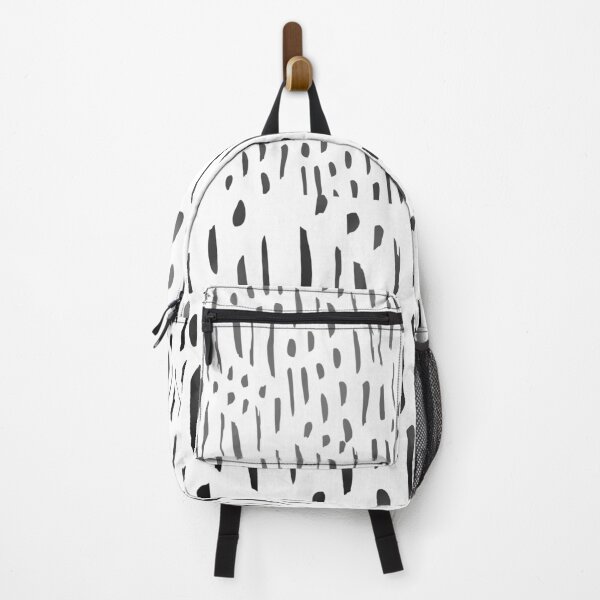 Item preview, Vertical Brush Strokes Chekered Pattern- Grey Lines designed and sold by Designs By YL.