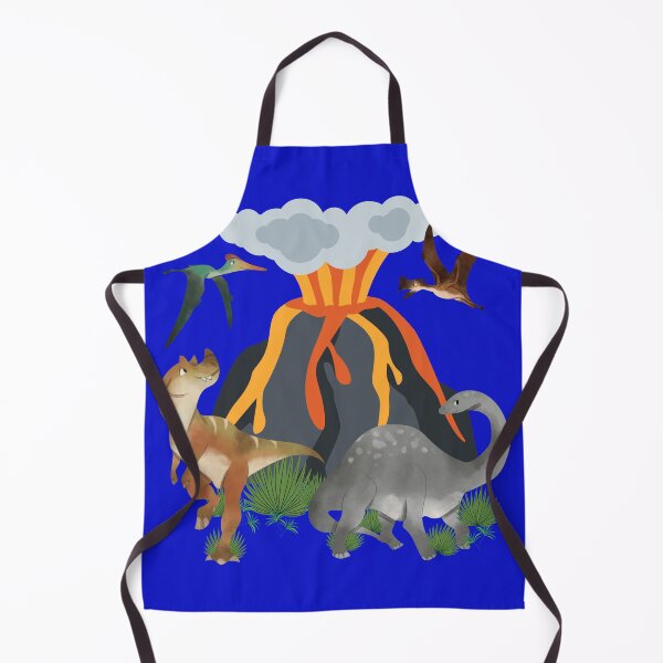 Item preview, Dinosaur and volcano Jurassic Prehistory designed and sold by My-Queens-Store.