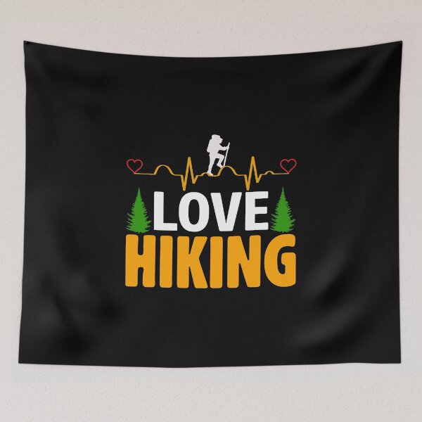 Item preview, Love hiking designed and sold by ibrahim2022.