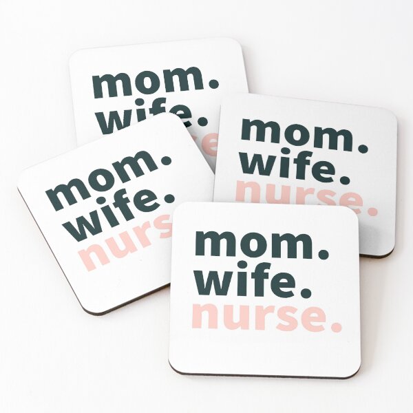Item preview, mom wife nurse nurse life  designed and sold by Tropical Blood.