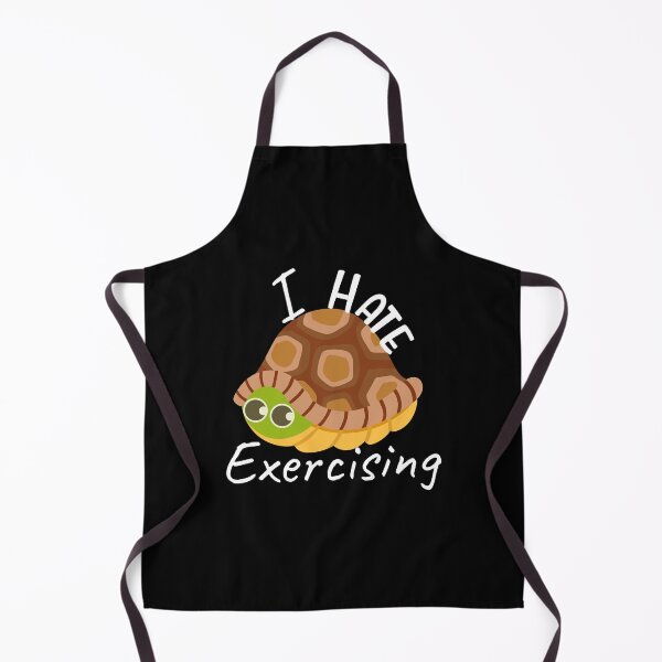 Item preview, I Hate Exercising Funny Tortoise Turtle designed and sold by SparkleLiveLife.