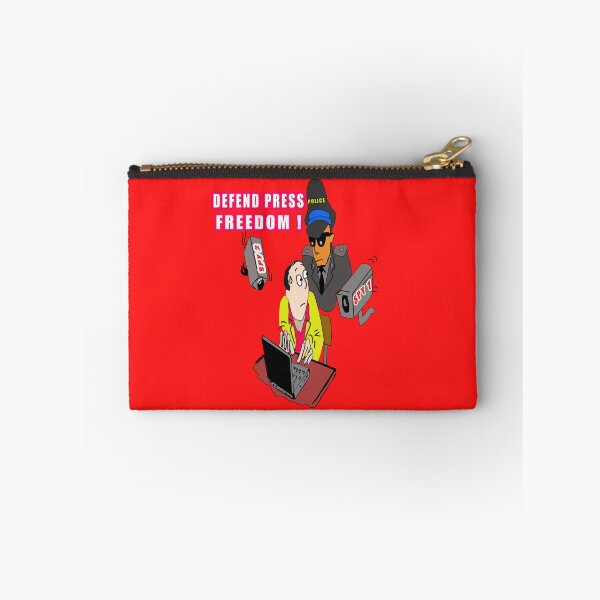 Item preview, Defend press freedom of speech funny cartoon designed and sold by twobillion.