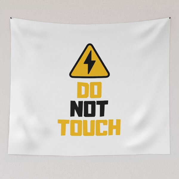 Item preview, Danger Electricity Warning Sign Do Not Touch designed and sold by daguilon.