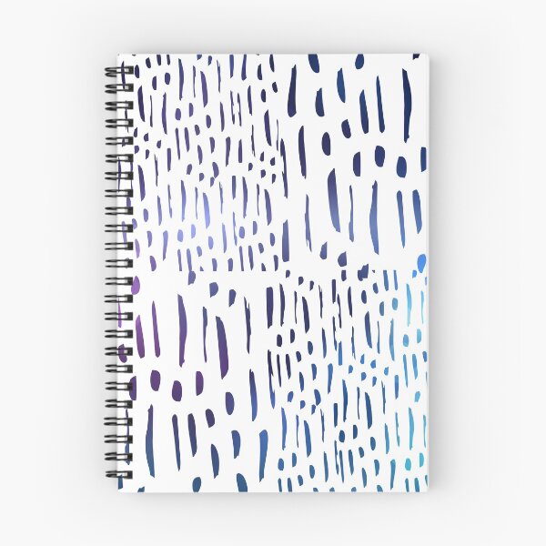 Item preview, Vertical Brush Strokes Chekered Pattern- Blue And Purple Lines designed and sold by Designs By YL.