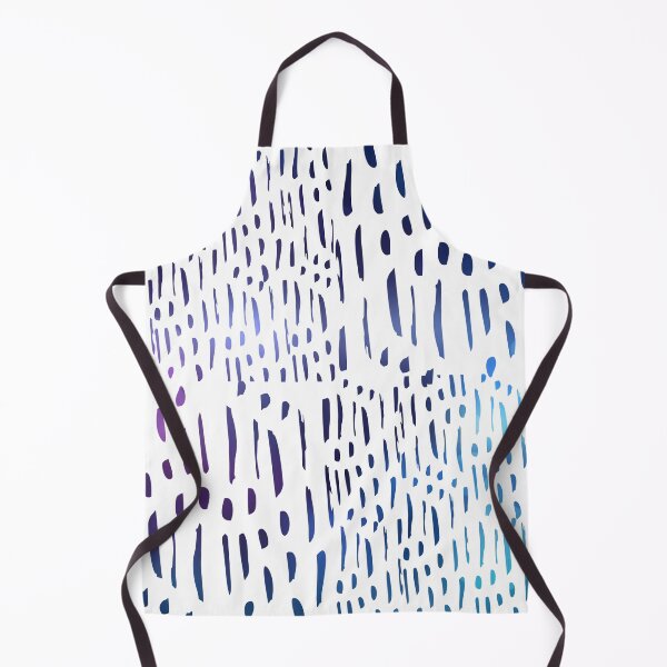 Item preview, Vertical Brush Strokes Chekered Pattern- Blue And Purple Lines designed and sold by Designs By YL.