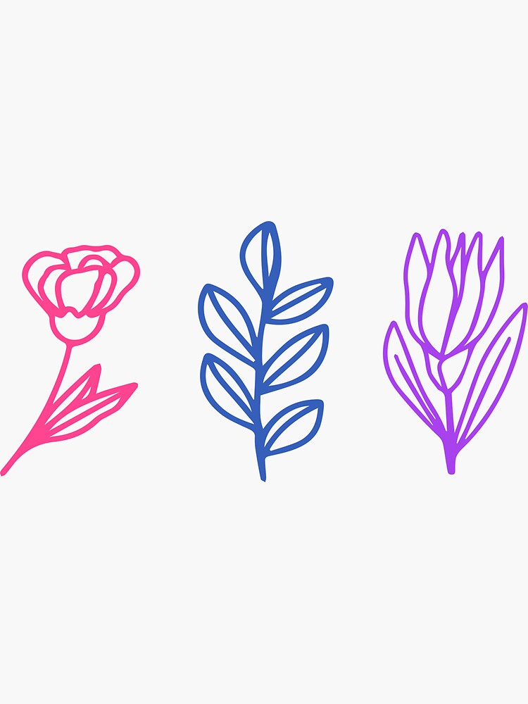 "lgbtq pride merch bisexual bi flowers queer flag rainbow design