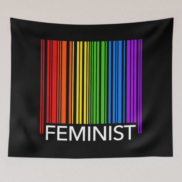 Artikelvorschau, Feministischer Regenbogen-Barcode entworfen und verkauft von Thelittlelord.