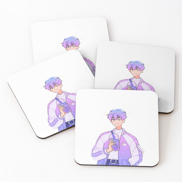 Item preview, Purple Anime Boy designed and sold by xAcidAlicex.