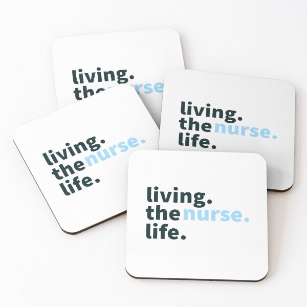 Item preview, living the nurse life best life nurses designed and sold by Tropical Blood.