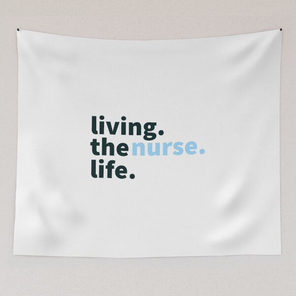 Item preview, living the nurse life best life nurses designed and sold by Tropical Blood.