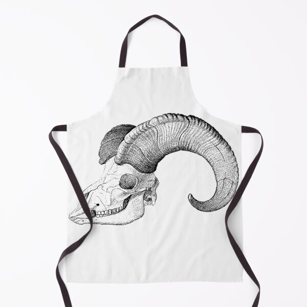 Item preview, Vintage Ram skull image designed and sold by AnatomicalStyle.