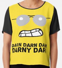 Bad Cop Darn Darn Darn Darny Darn T Shirt Chiffon Top