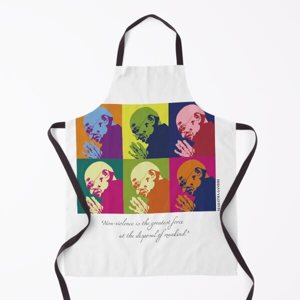 Item preview, philosopher, pop art Mahatma Gandhi, Non-violence, Gandhi Quotes designed and sold by challengecafe.