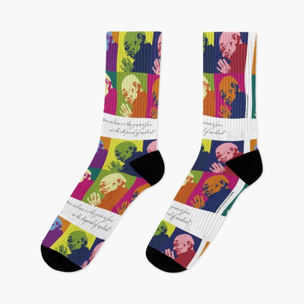 Item preview, philosopher, pop art Mahatma Gandhi, Non-violence, Gandhi Quotes designed and sold by challengecafe.