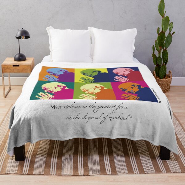 Item preview, philosopher, pop art Mahatma Gandhi, Non-violence, Gandhi Quotes designed and sold by challengecafe.