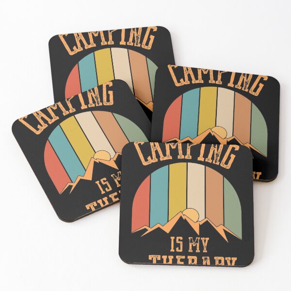 Item preview, Camping Is My Therapy designed and sold by StoneColdMovies.