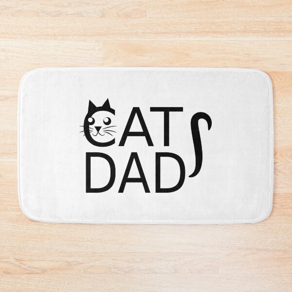 Item preview, Cat Dad (Black design) designed and sold by CyclopsDesigns.