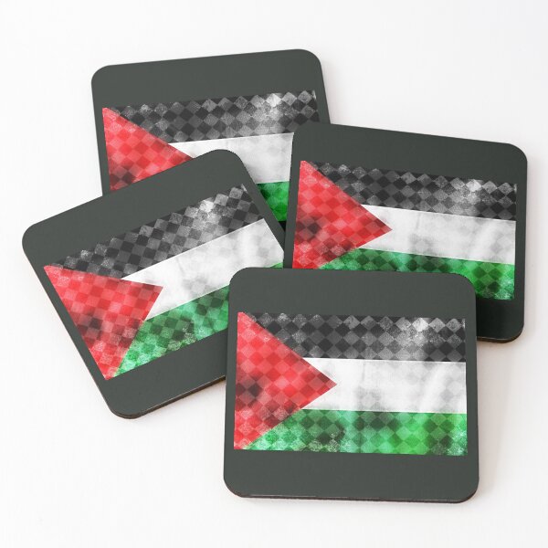 Item preview, Palestine Checkered Art Flag designed and sold by sia-2020.