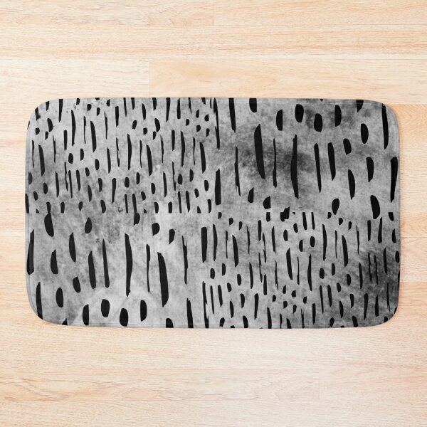Item preview, Vertical Brush Strokes Chekered Pattern- Grey designed and sold by Designs By YL.