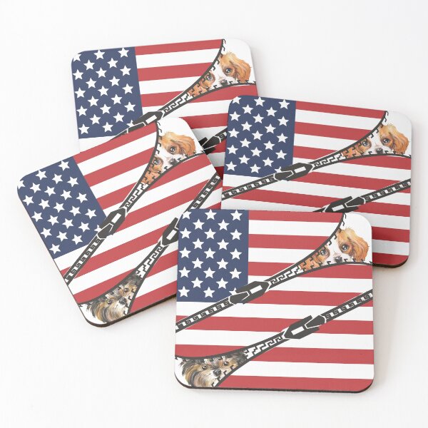 Item preview, American Flag Dog Mom, Dog Dag,4th of July Design designed and sold by Adhiambo.