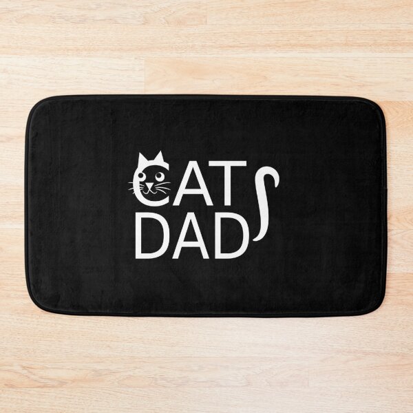Item preview, Cat Dad (White design) designed and sold by CyclopsDesigns.