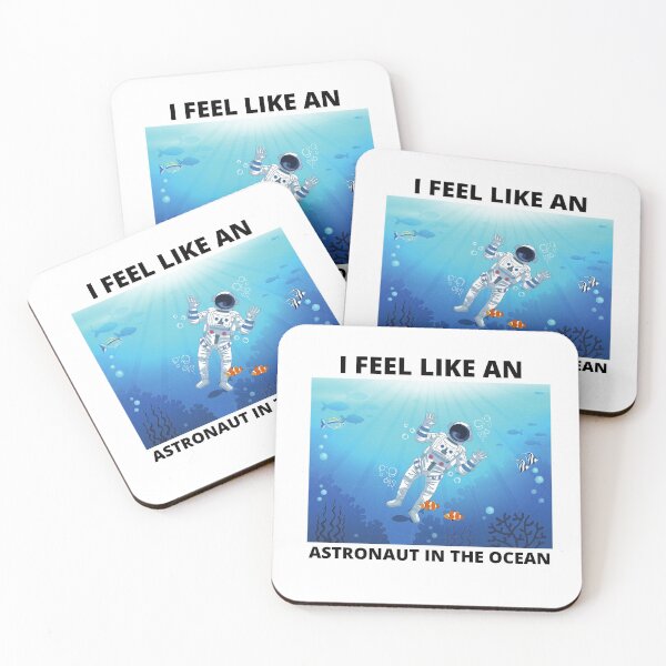Item preview, Astronaut in the Ocean designed and sold by Starcat Designs.