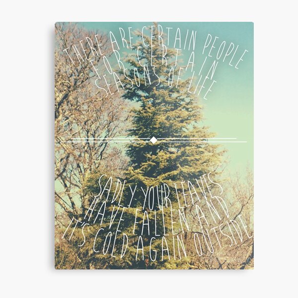 Seasons Metal Print