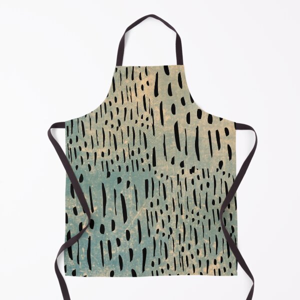 Item preview, Vertical Brush Strokes Chekered Pattern- Blue Grunge designed and sold by Designs By YL.