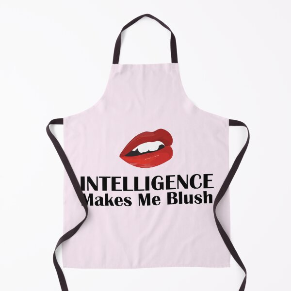 Aperçu de l'œuvre L'intelligence me fait rougir - Lèvres rouges créée et vendue par Bennymp.