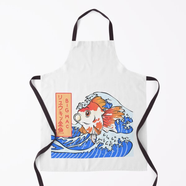 Item preview, Big Mac Ryukin Great Wave Fancy Goldfish designed and sold by FinnedTomato.
