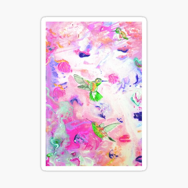 Humming birds Sticker