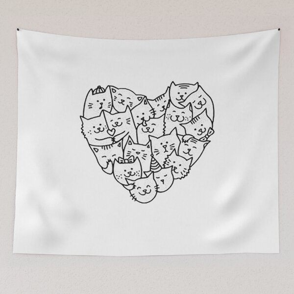 Item preview, CATTY HEART designed and sold by Sahil Belurkar.
