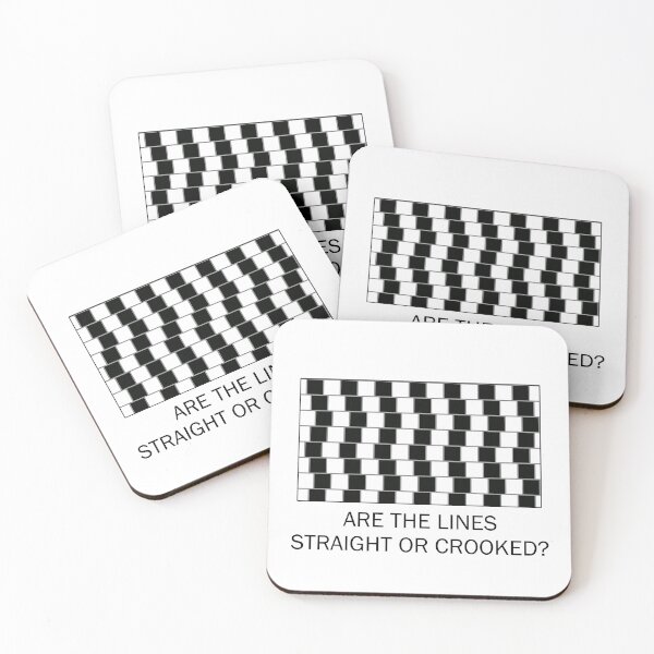 Item preview, ARE THE LINES STRAIGHT or CROOKED ? designed and sold by MOST FIRE DESIGNS.
