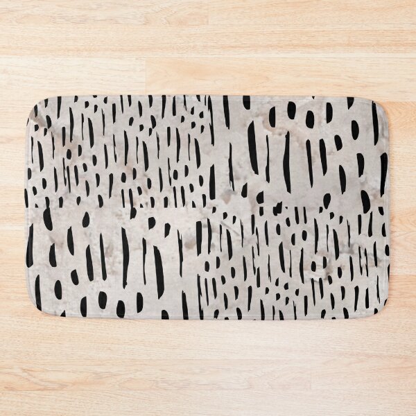 Item preview, Vertical Brush Strokes Chekered Pattern- Beige designed and sold by Designs By YL.