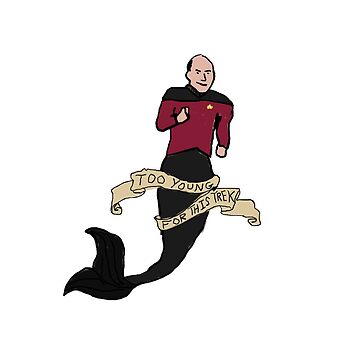 Artwork thumbnail, Captain Mermaid - Too Young for this Trek by OmensRest