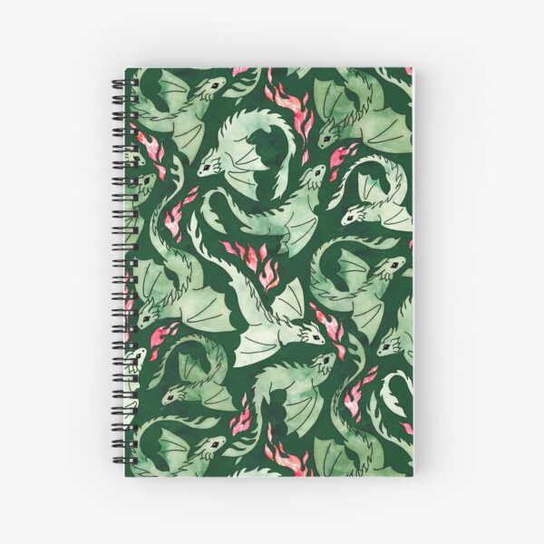 Item preview, Dragon fire dark green designed and sold by adenaJ.