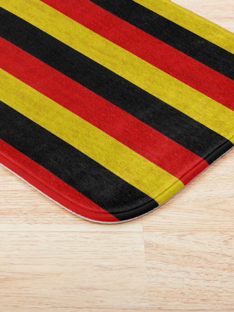 Alternate view of BLACK, RED, YELLOW/SAMER BRASIL Bath Mat
