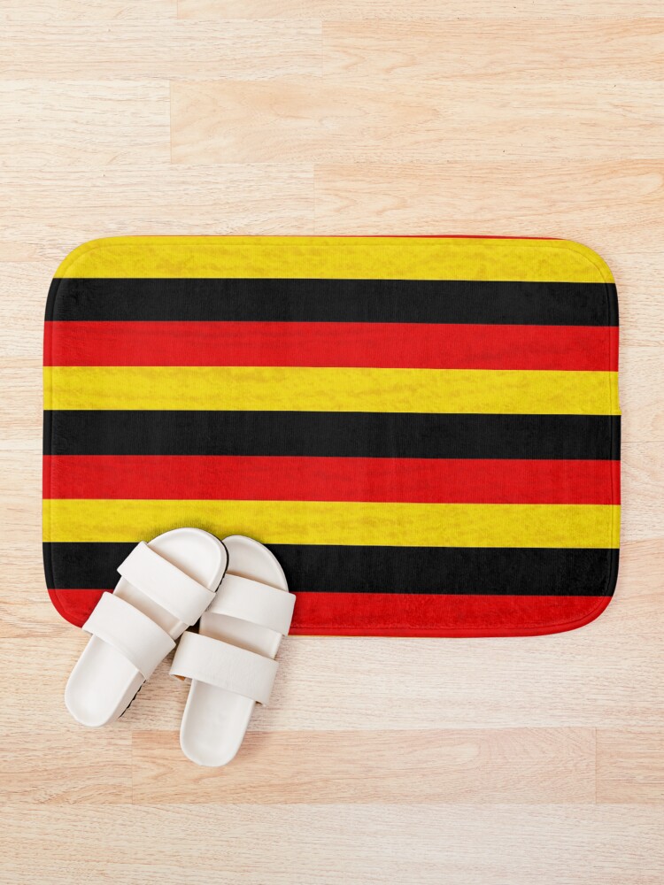 Alternate view of BLACK, RED, YELLOW/SAMER BRASIL Bath Mat