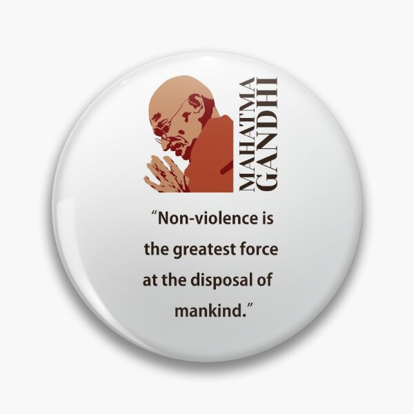 Item preview, philosopher, Mahatma Gandhi, Non-violence (small) designed and sold by challengecafe.