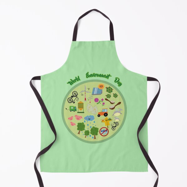 Item preview, Design of world environment day doodle style with icons. designed and sold by Martapp.
