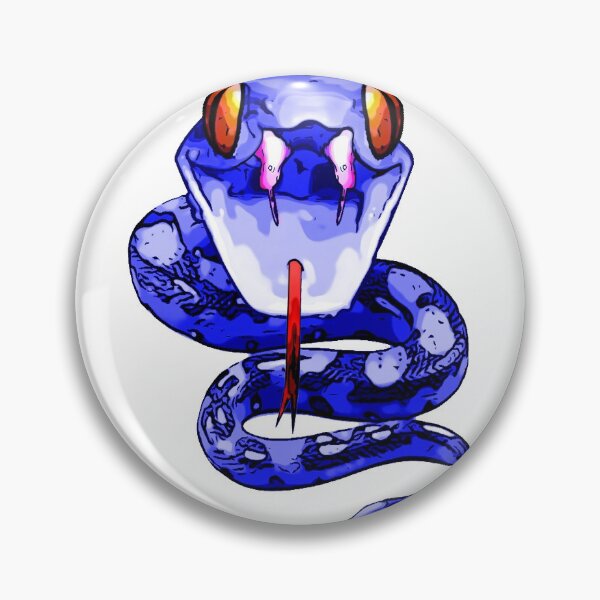 Item preview, Blue Snake designed and sold by MetalElephant.