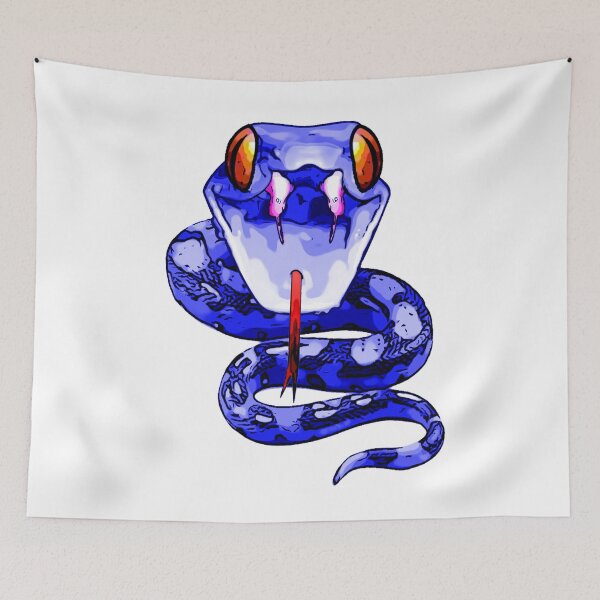 Item preview, Blue Snake designed and sold by MetalElephant.
