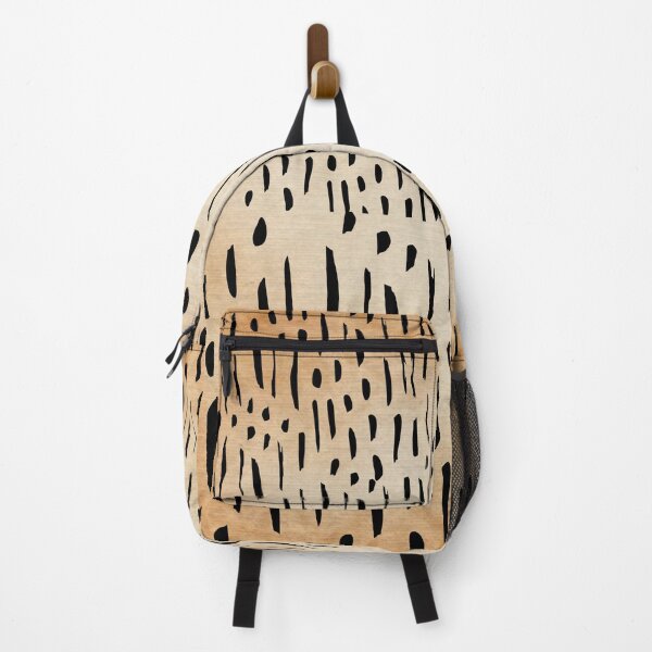 Item preview, Vertical Brush Strokes Chekered Pattern- Orange  designed and sold by Designs By YL.