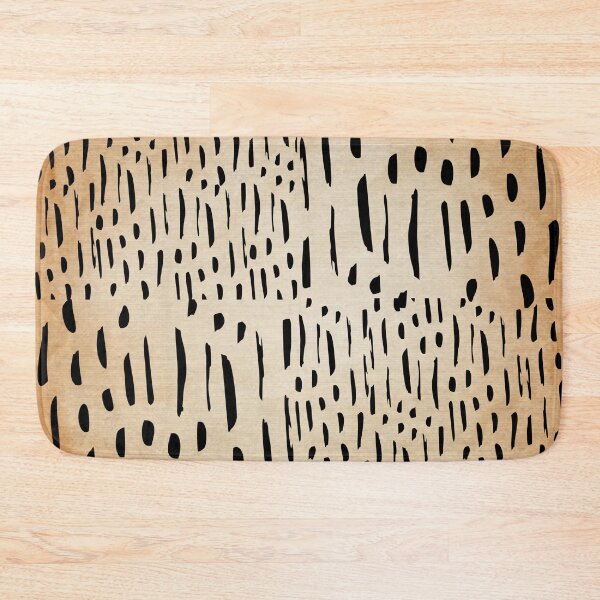 Item preview, Vertical Brush Strokes Chekered Pattern- Orange  designed and sold by Designs By YL.