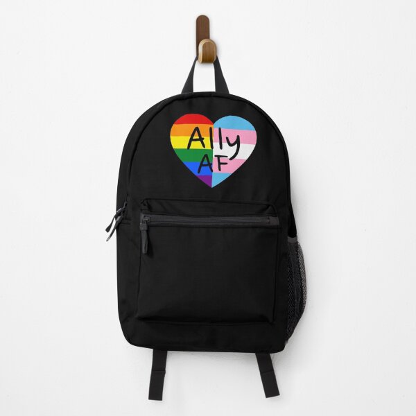 Item preview, Ally AF III - LGBTQ Flag Gay Trans Lesbian Queer Pride designed and sold by Lemon Pepper.